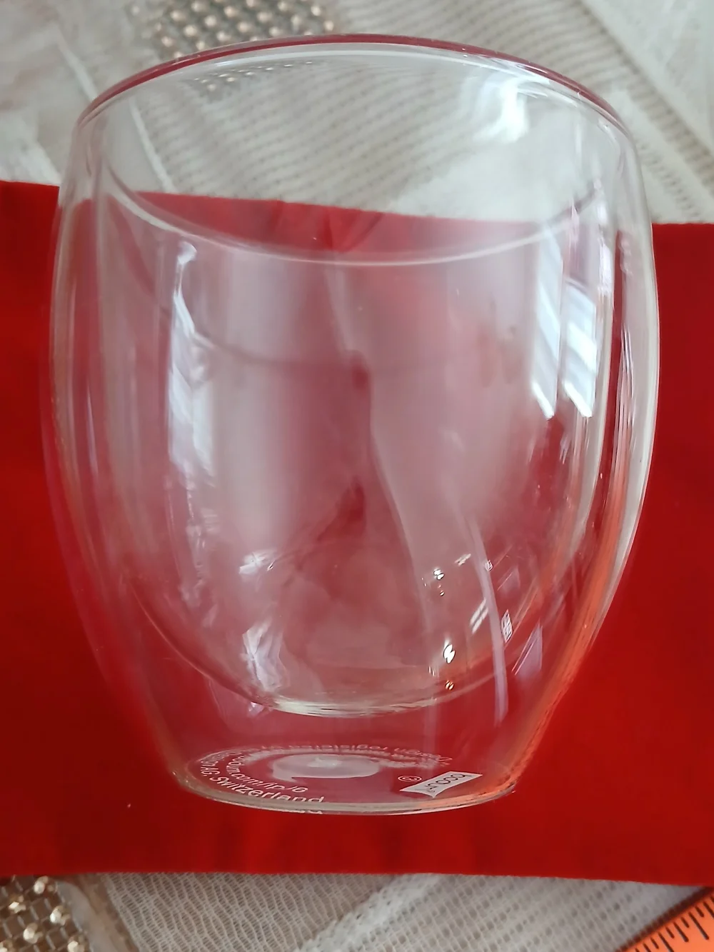 Bodum Double Wall Thermal Insulated Glasses Lot of Six 8oz Coffee Tea Glass